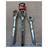 3 new Craftsman Ratchets