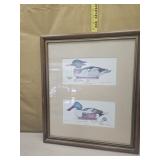 CG McLaurin duck pictures signed and numbered