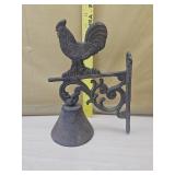 Cast iron chicken  bell