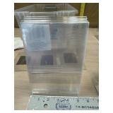 Clear free standing displays 5-5ï¿½, 7-7ï¿½, 10-6ï¿½,