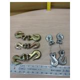 5 pair of chain hooks