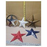 Metal star decor