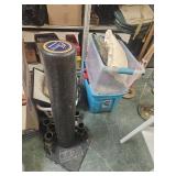 Large lot books, frames,exercise  roll and much