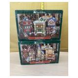 2 10 piece Bayberry Villages Christmas