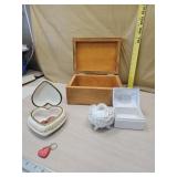 Jewelry  and trinket  boxes