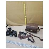 Canon AE-1 35 MM camera,  lens, flash and case