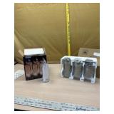 Box of 6 battery candles and box of 3 battery