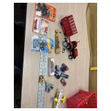 2 new matchbox & 1 new Hot Wheels and other toys