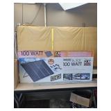 Thunderbolt 100 watt solar  power kit like new