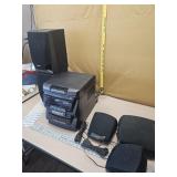 Sharp sterio works