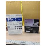 New boxes of N95 masks and 2 boxes of X-large