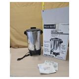 West Bend party perk coffee pot like new
