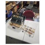 Tackle boxes and tackle