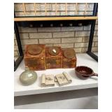 Canisters soup bowl and more
