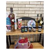 Christmas cookie cutters, jelly jars, egg