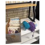 McCall and Burrerick patterns and yarn