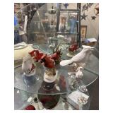 Lg lot of Cardinals, vases and vintage items