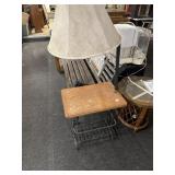 Table Lamp with storage