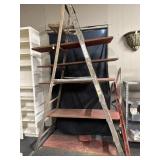 8ï¿½ wooden Ladder shelf