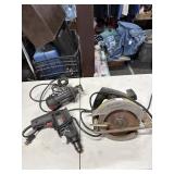 Black and decker saw, Rotoziip and Skill electric