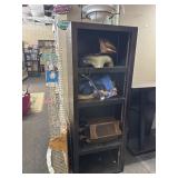 Shelf and contents 20ï¿½x14ï¿½x53ï¿½ bring boxes