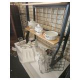 Tea pot gravey boats and misc