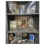 Vases,  stemware,  and home decor