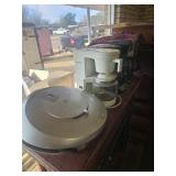 George Forman grill coffee pots