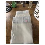 (2) Ritva Curtain Panels New 57x98ï¿½