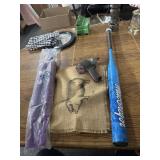 Dust wands , Butlap placemats Drill and baseball