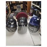 Baseball helmets