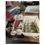 Ribbons, towel rack stuff earrings and more