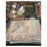 Antique  bottle opener and misc collectibles