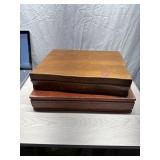 2 silverware boxes