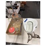 Granite bed pan, milk bottles and more