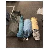 Tent stakes and covers