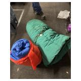 2 sleeping bags