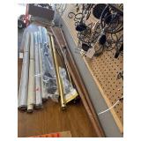 Rollup blinds curtain rods and more