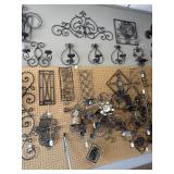 Metal home decor all on wall bring boxes