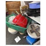 Shopping basket pots and pans and more