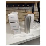 (4) New Makerflow 20 oz Stainless Steel Tumblers