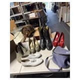 Size 7 M tap shoes high heels boots and more