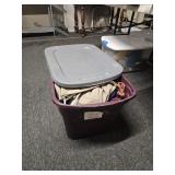 Tote of clothes