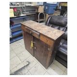 39"ï¿½14"ï¿½37" wood shop cabinet