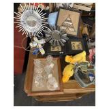 Mirrors wall art candle holder duck and more