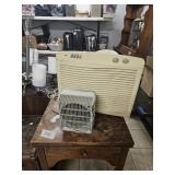 Room fan and electric  heater