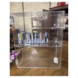 Acrylic Shoe case with key 17ï¿½x7ï¿½x20ï¿½ and