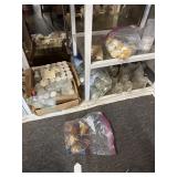 Lg lot of candles, candle holders and more