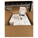 New case of 20 Sylvania lightbulbs