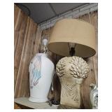 2- table lamps
